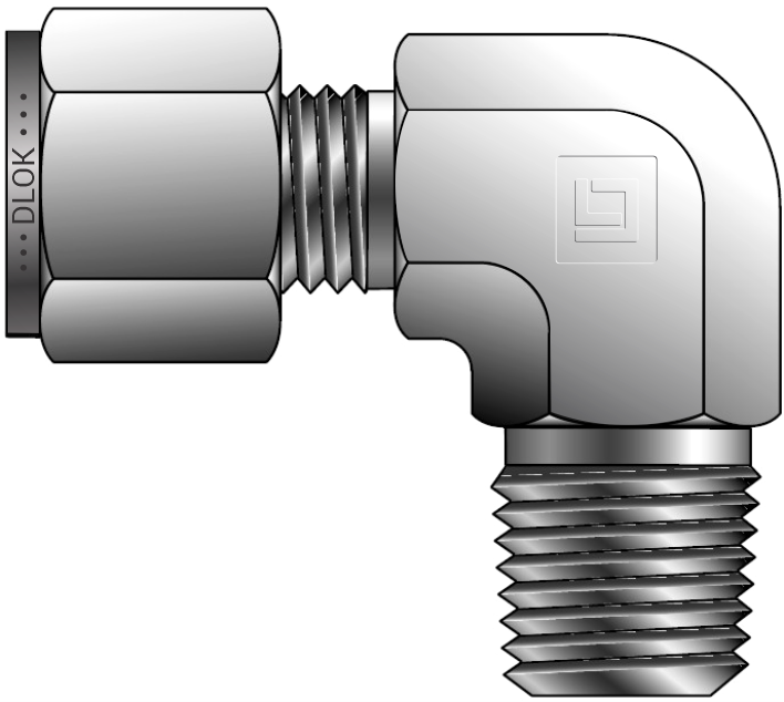 Male Elbow BSPT (For Fractional Tube)